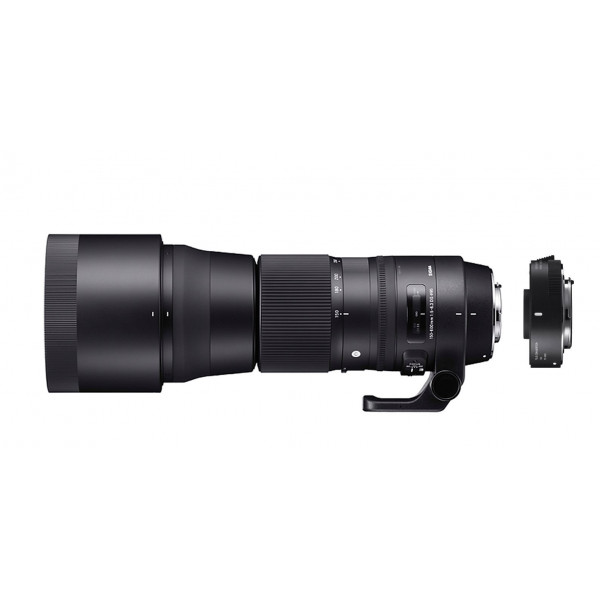 Sigma 150-600 mm F5-6.3 DG OS HSM modernes Objektiv mit tc-1401 Konverter-Kit für Canon Kamera-34